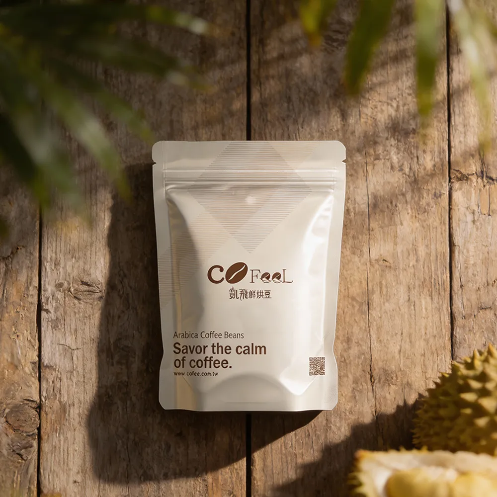 【Cofeel 凱飛】鮮烘豆印度賴比瑞亞咖啡豆半磅(227g/袋)
