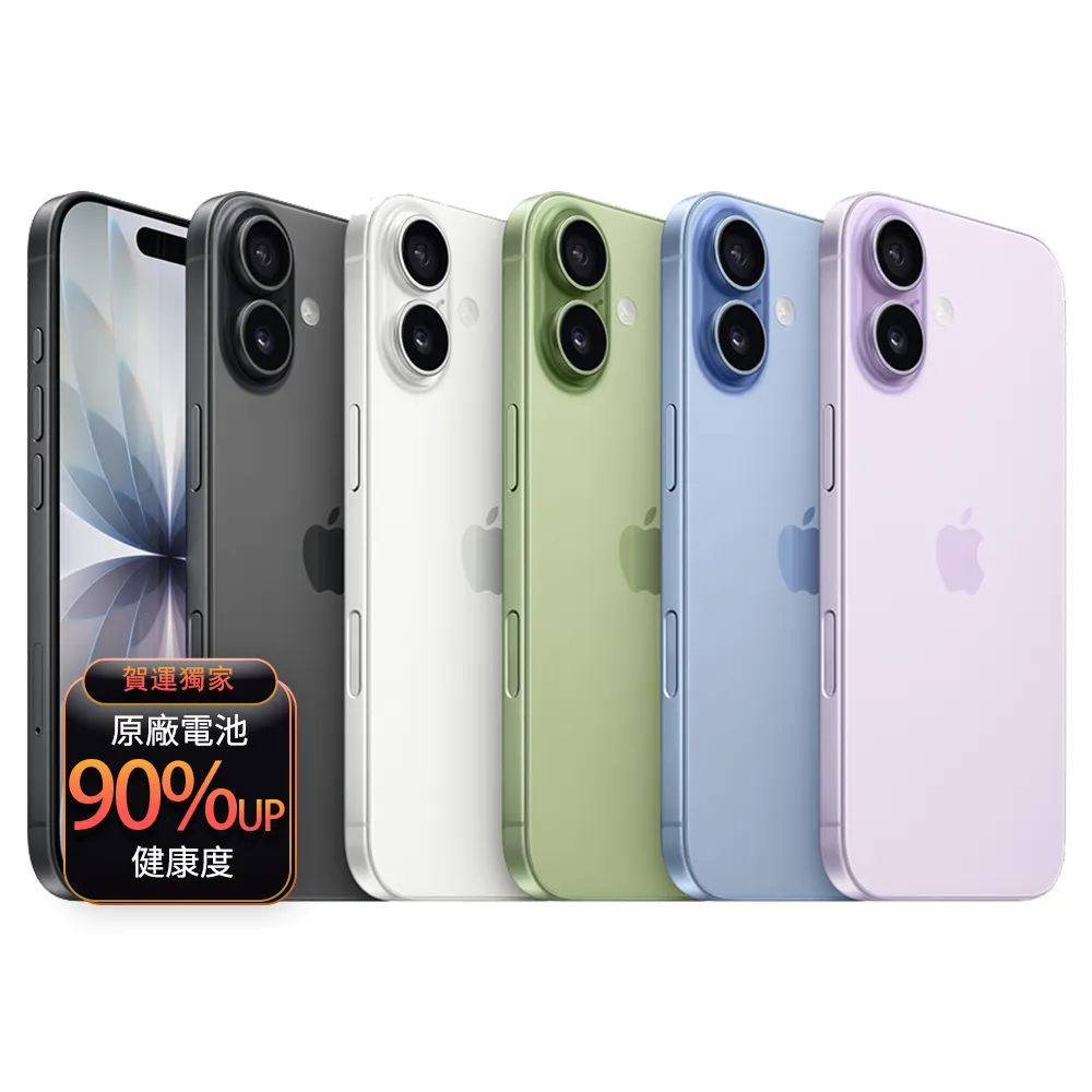 【Apple】A級福利品 iPhone 17 256G 6.3吋(90%電池+贈充電組+殼貼組)