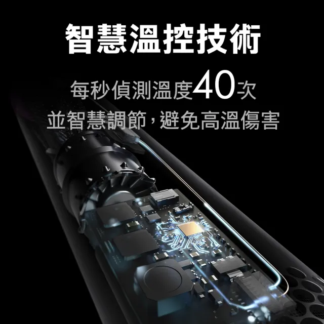 【dyson 戴森】HS08 Airwrap i.d.™ 藍牙多功能造型器/吹風機/捲髮器/捲髮棒(琥珀香檳 限定 禮盒組)