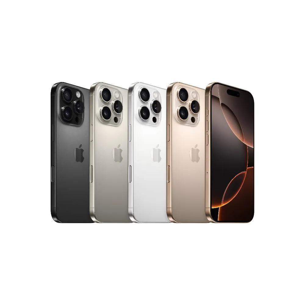 【Apple】A+級福利品 iPhone 16 Pro Max 512GB 6.9吋(贈充電線+玻璃貼+透明殼)