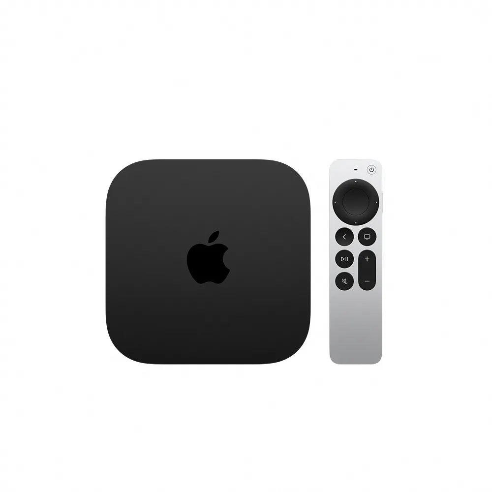 【Apple】Apple TV 4K (第4代)(Wi-Fi+乙太網路)_128GB-(黑)