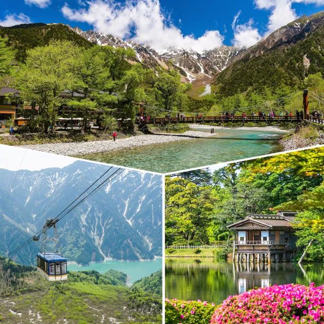【喜鴻假期】★小資首選．黑部立山５日★御庫裏池秘境、上高地、白川鄉合掌村、高山老街、兼六園(含稅)