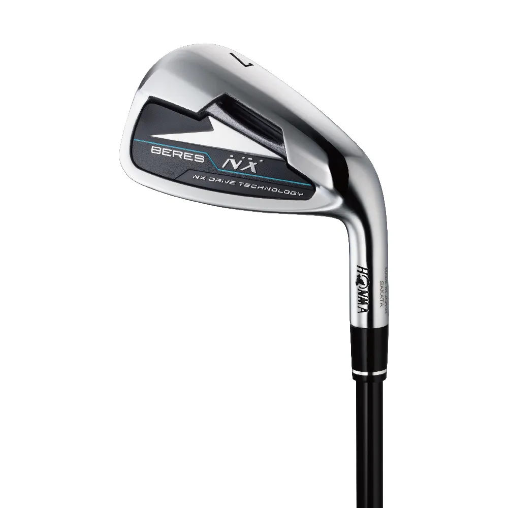 【HONMA 本間高爾夫】日本製BE-NX #7號鐵桿 NX45 高爾夫球桿(單支體驗價 練習桿)