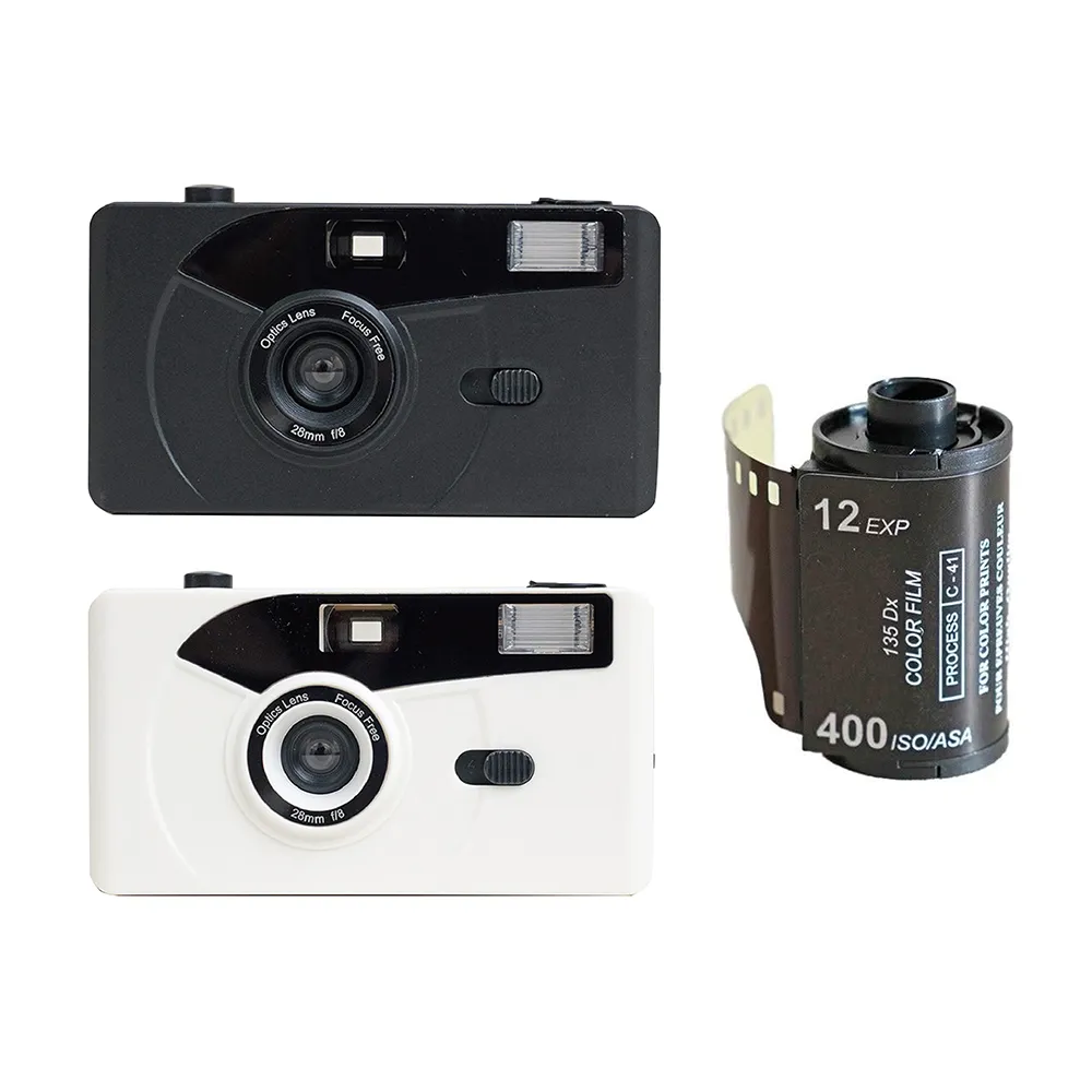 The Boston Film F88 拾光旅人經典底片相機 即贈波士頓彩色底片 ISO400 12張 乙盒