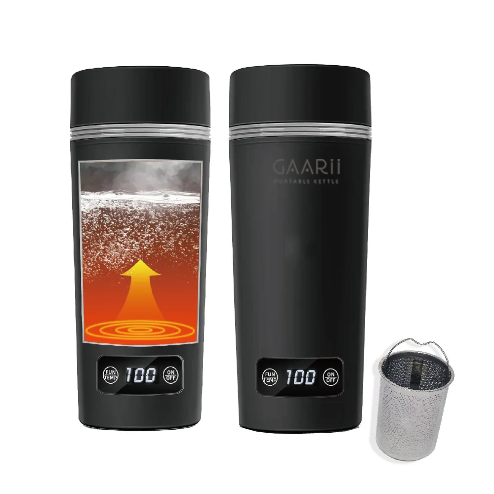 【GAARii】JF 迷你快煮杯 便攜式電熱水杯 快速燒水 智慧恆溫 隨行電熱杯 保溫杯 旅行快煮杯