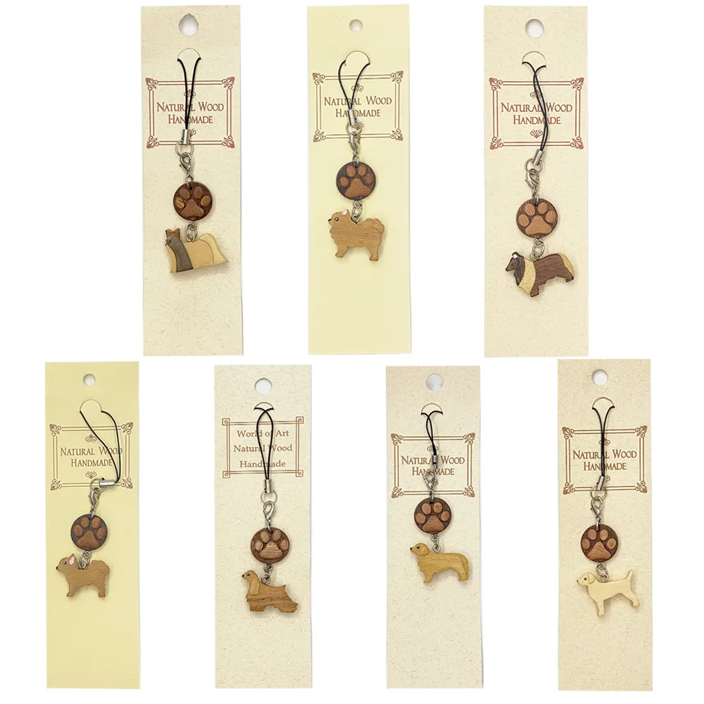 【德德小品集】木製 吊牌 7入 可愛 動物 台灣手做(吊飾 包包 掛牌 行李吊牌 行李牌 托運牌 旅箱牌)
