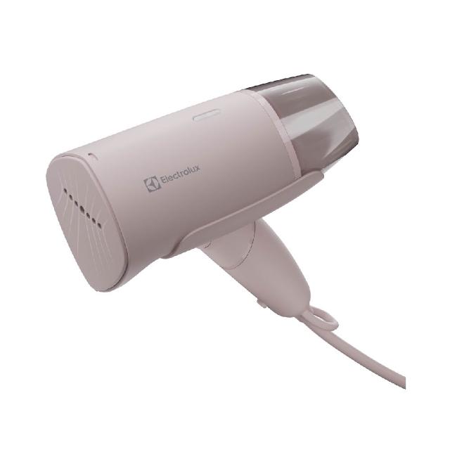 【Electrolux 伊萊克斯】雙11限定 500系列摺疊手持式蒸氣掛燙機 (E5HS1-110K 胭脂粉)