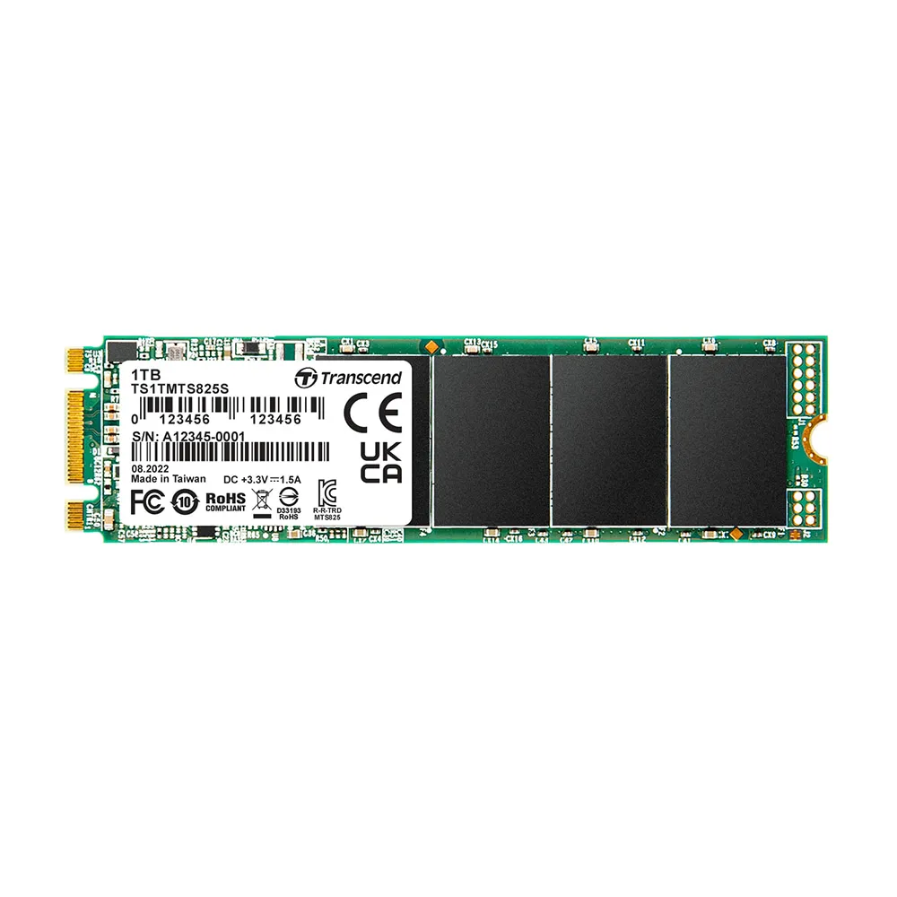 【Transcend 創見】MTS825S 1TB M.2 2280 SATA III SSD固態硬碟(TS1TMTS825S 新舊包裝隨機出貨)