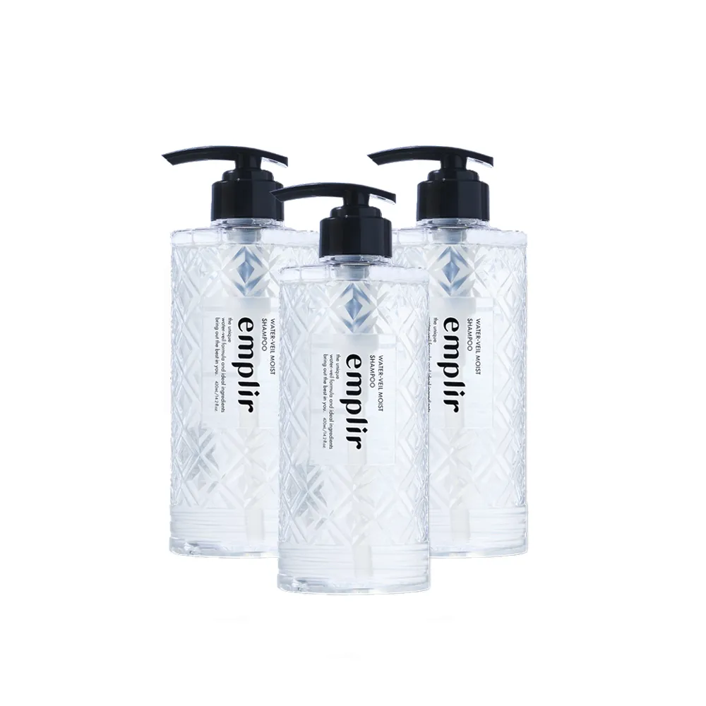 【emplir】水光澄果洗髮精 420mLx3入組(溫和保濕/水潤修護/無矽靈/頭皮護理)