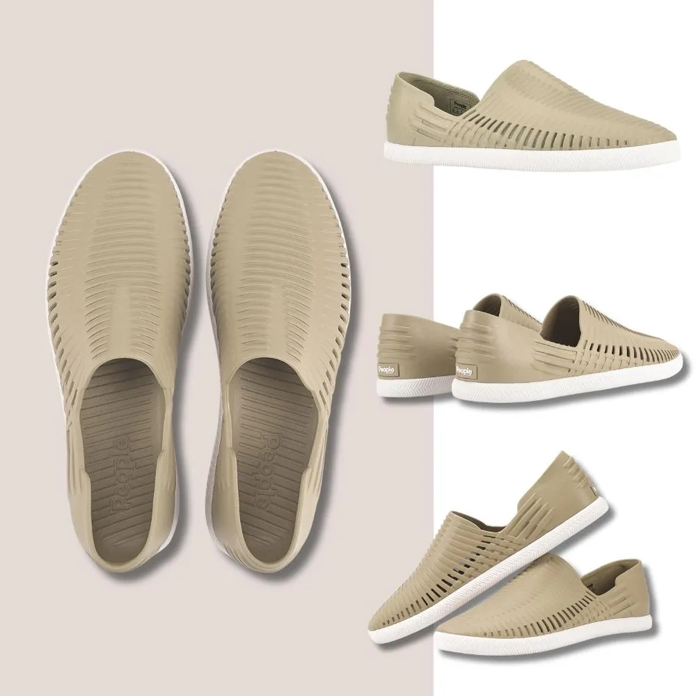 【People Footwear】加拿大休閒鞋 防水鞋 涼鞋 平底鞋 拖鞋(RIO 瑞歐 新色 蘑菇棕/雪人白色)
