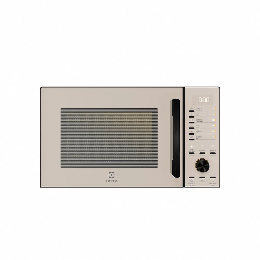 【Electrolux 伊萊克斯】雙11限定 極致美味500 23L獨立式燒烤微波爐(EMG23D22SB)