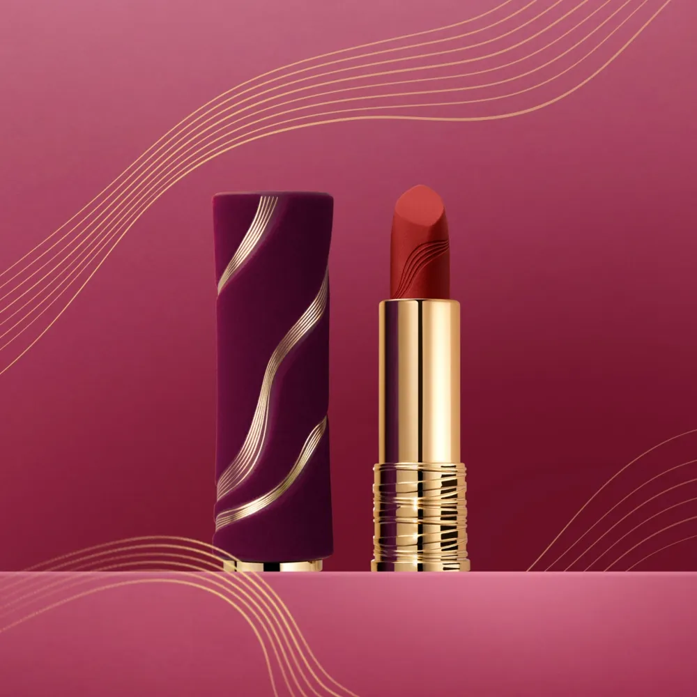 【LANCOME 蘭蔻】官方直營 絕對完美唇膏-絲絨霧感(LANCOME/情人節限定款/送禮推薦/口紅)