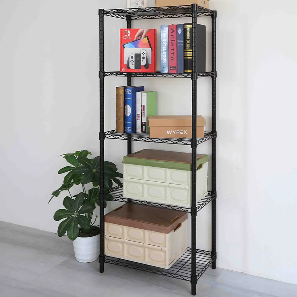 【居家cheaper】MIT尊爵耐重五層架35X60X180CM﹝兩色可選﹞(層架鐵架 置物架 伺服器架)