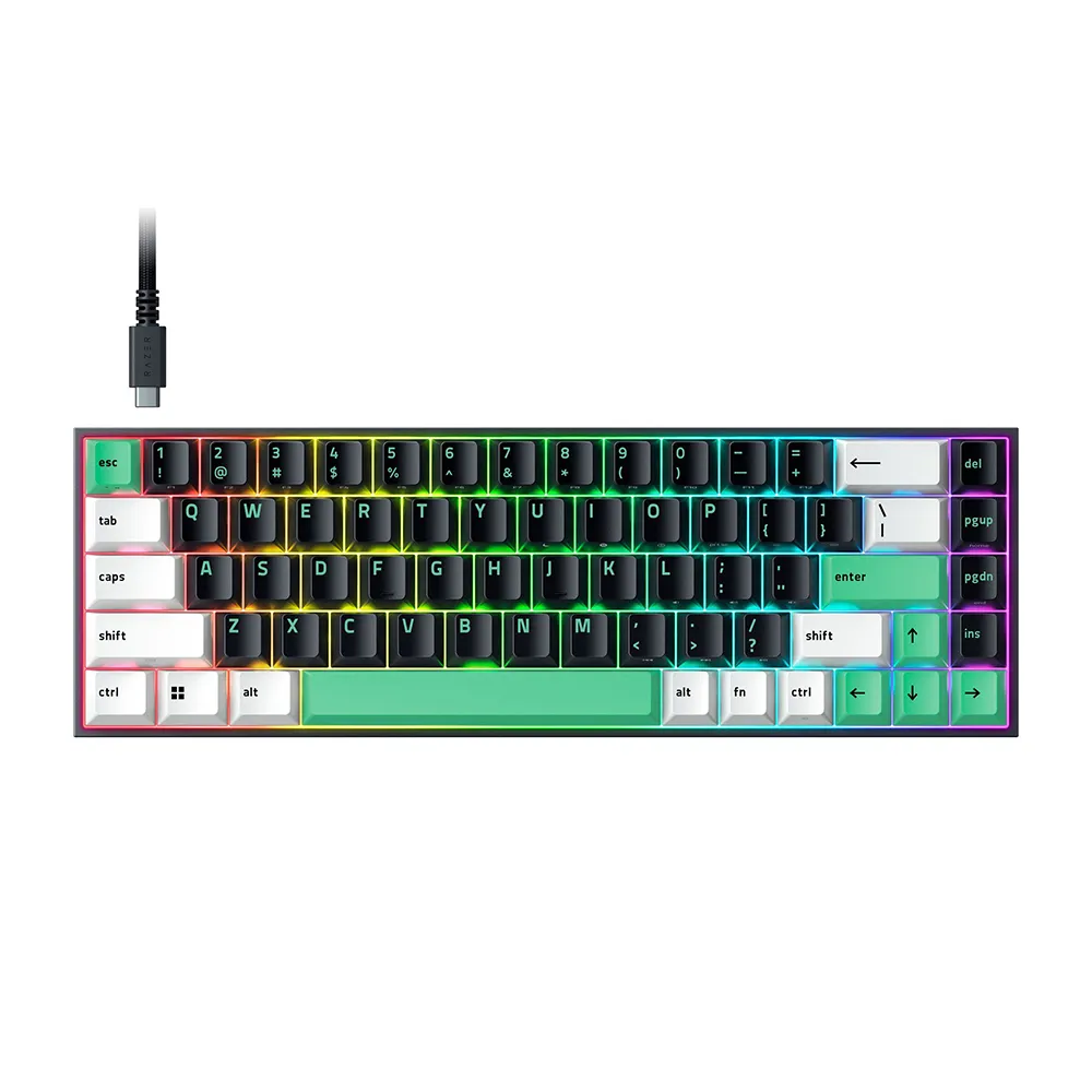 【Razer 雷蛇】Reclusa X Mini 65% (機械橘軸/英文)