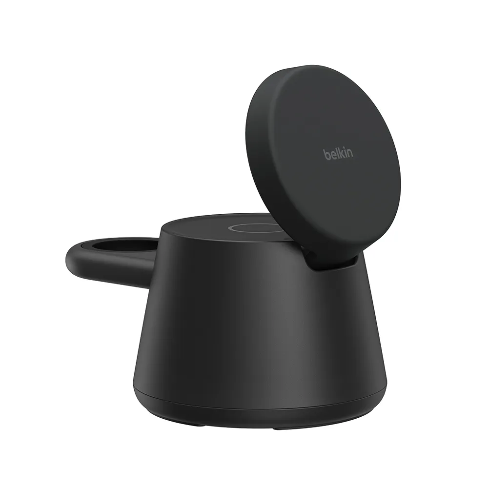 【BELKIN】UltraCharge Qi2 25W 3合1模組充電座(WIZ052)