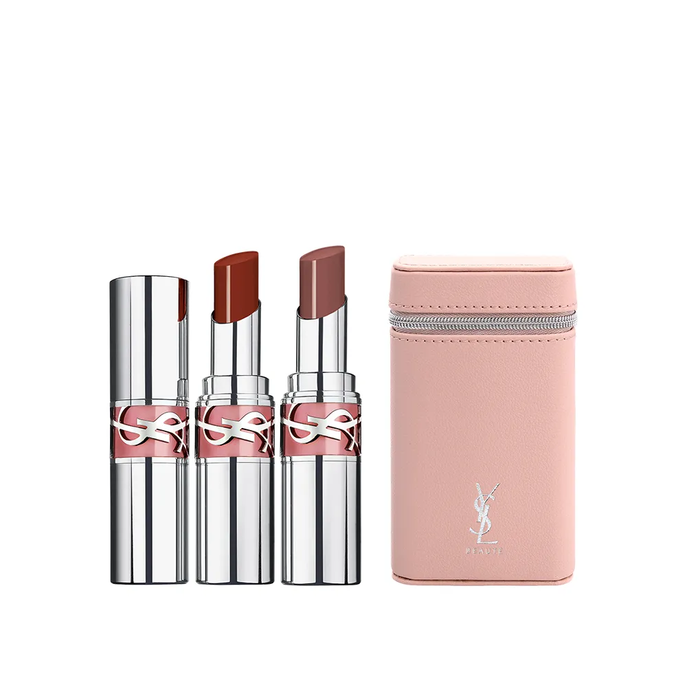【YSL】官方直營 情挑誘光美唇2入組(水唇膏)