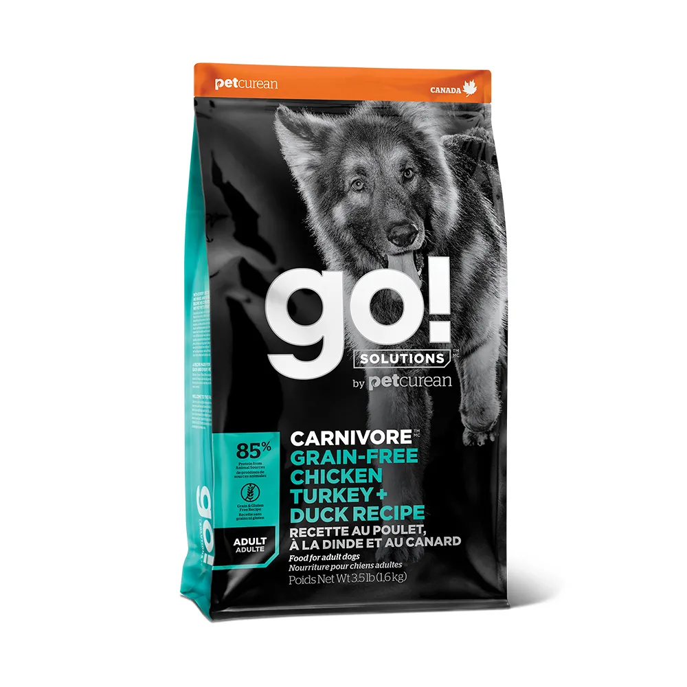 【Go!】雞肉鮭魚 22磅 成犬高肉量系列 低碳水無穀天然糧(狗糧 狗飼料 寵物食品 挑嘴)