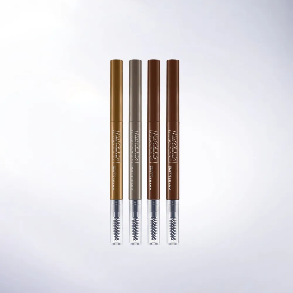 【MAYBELLINE 媚比琳】武士道塑型眉筆_0.16g(4入組 3色任選)