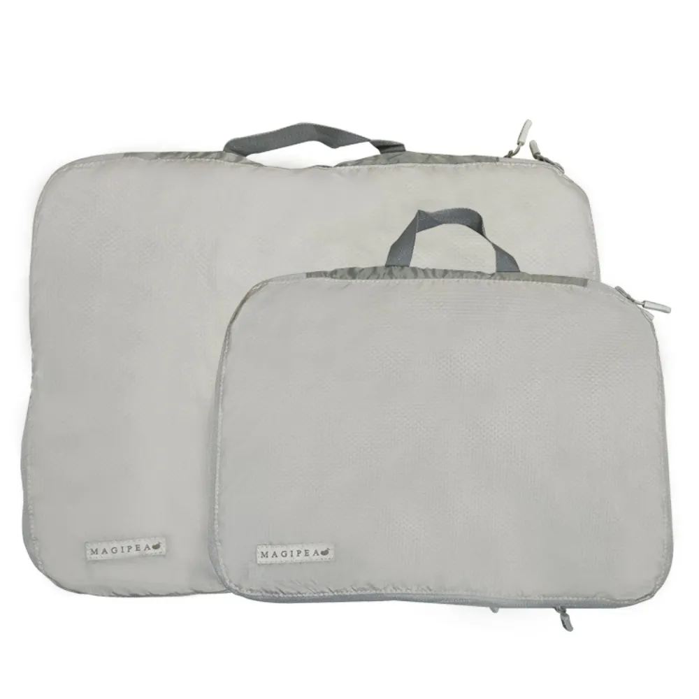 【MAGIPEA】美極品 神奇衣物縮小收納袋L+XL號(旅行壓縮行李必備 超值2入組)