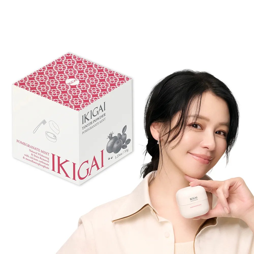 【CSD 中衛】IKIGAI 牙粉-石榴薄荷(35g/瓶)