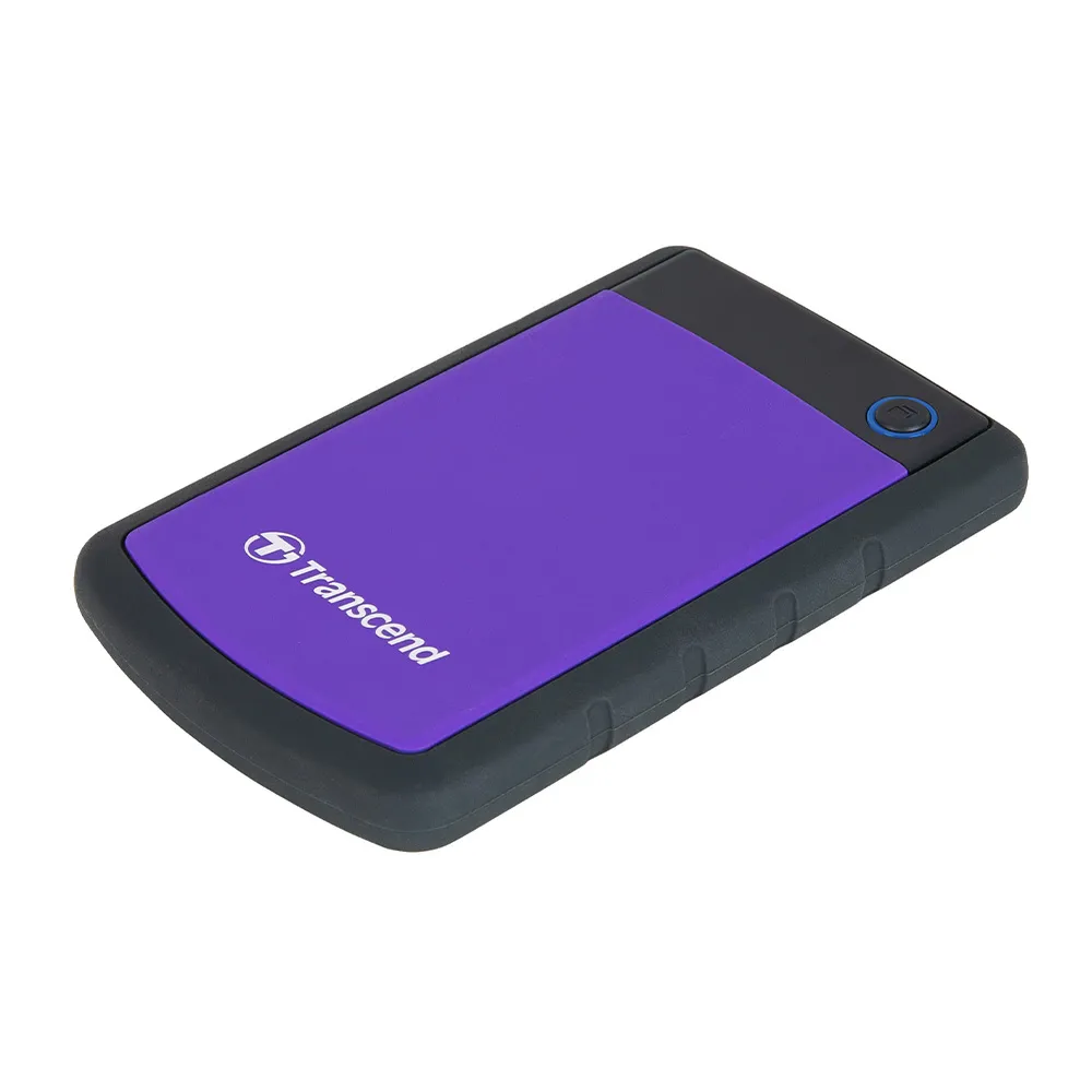 【Transcend 創見】StoreJet 25H3 2TB 軍規防震 2.5吋行動硬碟(TS2TSJ25H3P 新舊包裝隨機出貨)