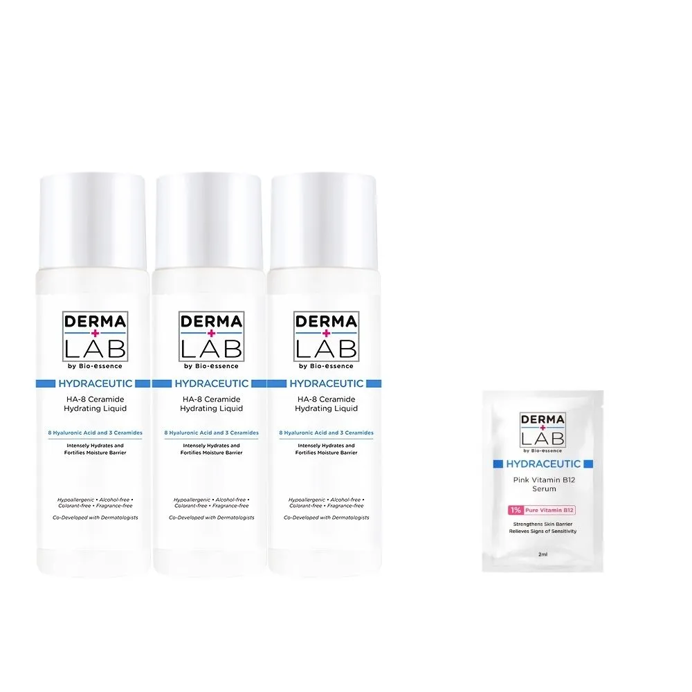 【DermaLab 德美醫研】HA-8分子釘修護保濕水100g(3入組)