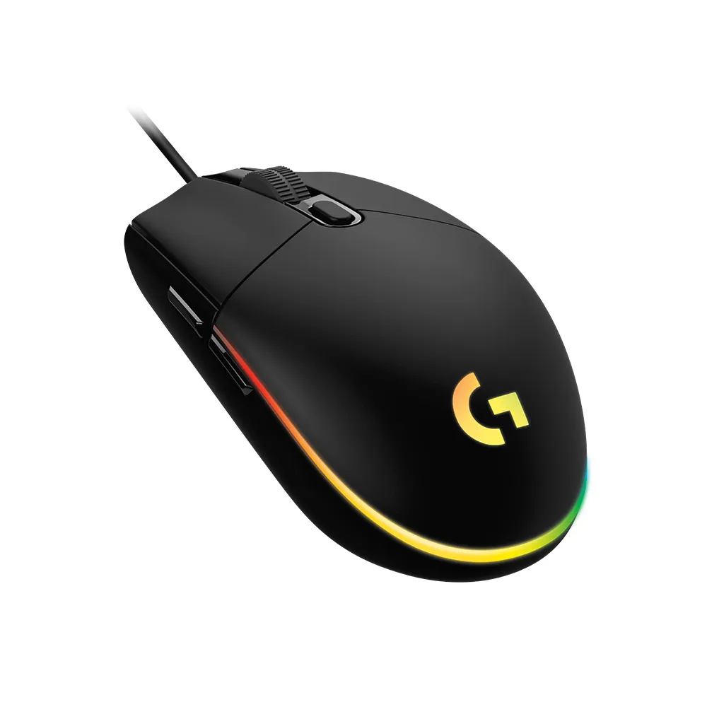【Logitech G】G102 炫彩遊戲有線滑鼠(黑)