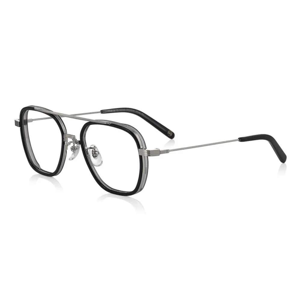 【OWNDAYS】John Dillinger系列 威靈頓款金屬框光學眼鏡(JD2053B-3A C1)