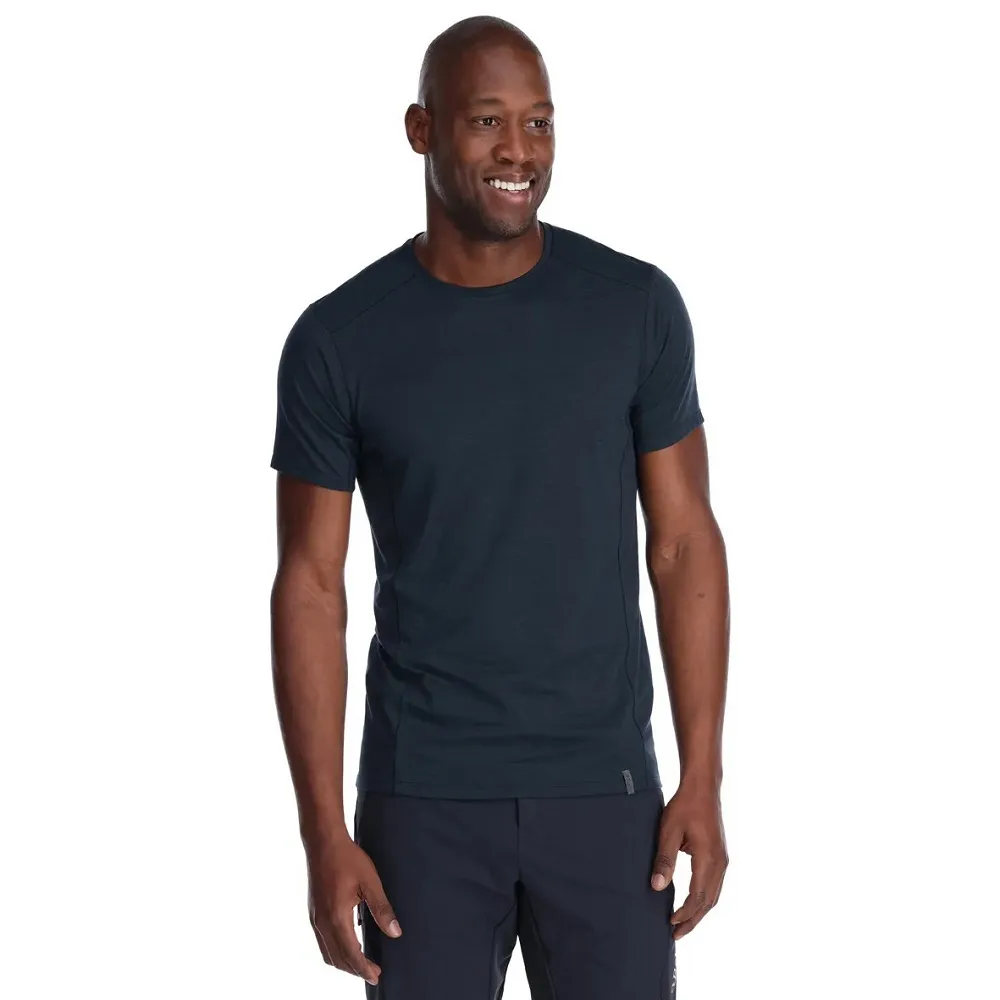 【RAB】Syncrino Base Tee 羊毛混紡排汗衣 男款 QBL30