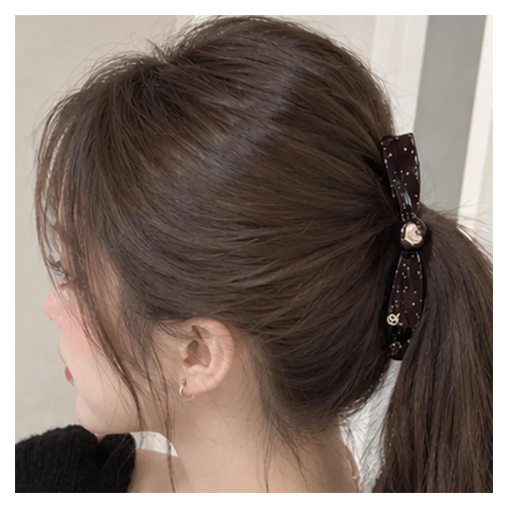 【NANA】懶人愛心蝴蝶結香蕉夾兩入組 N115090909(愛心 蝴蝶結 香蕉夾 兩入組)