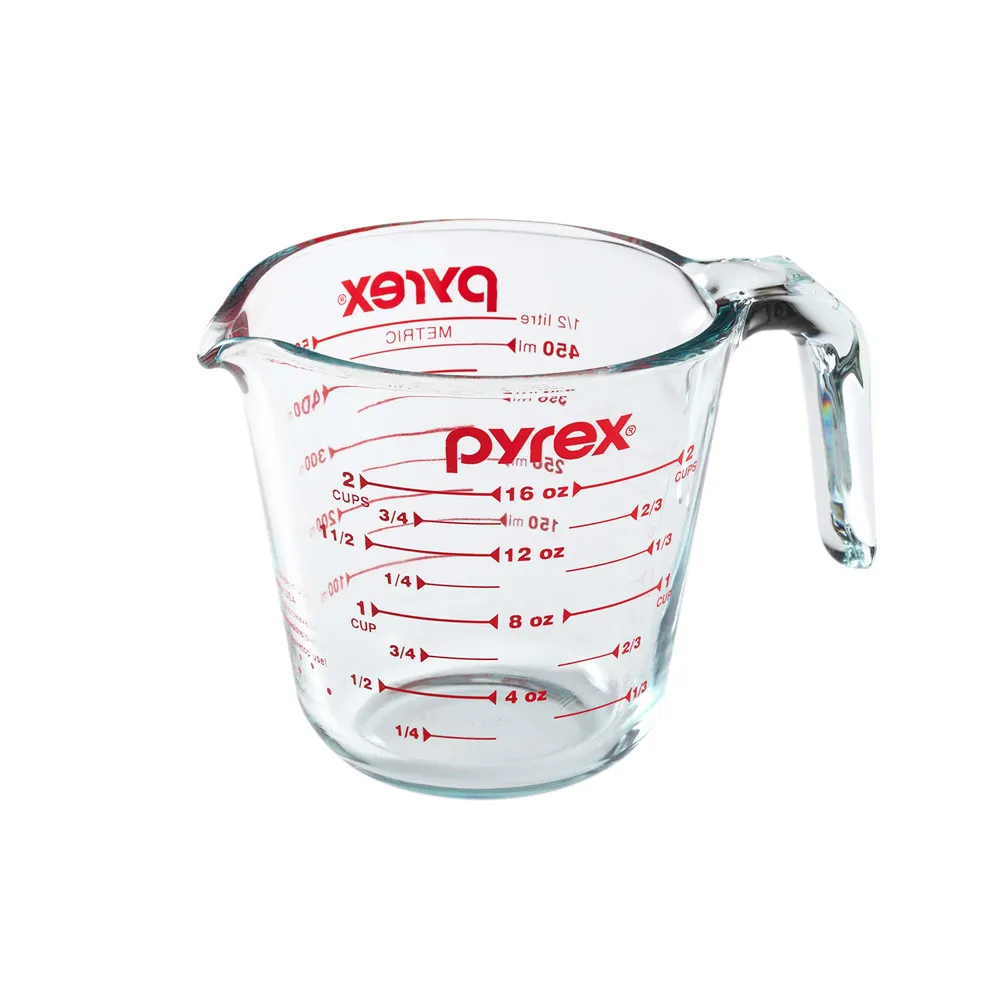 【美國康寧 Pyrex】單耳量杯500ml