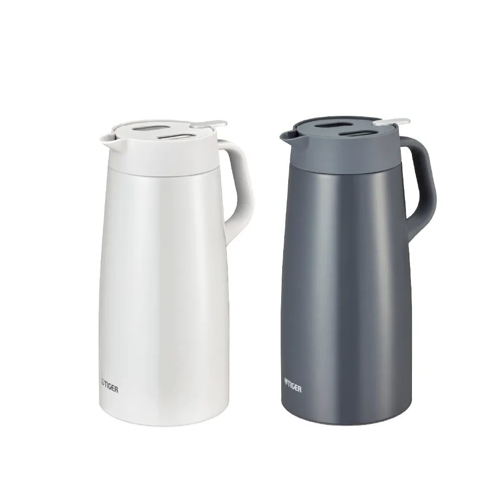 【TIGER 虎牌】桌上型不鏽鋼保溫壺2000ml(PWO-A200大容量保溫水壺)