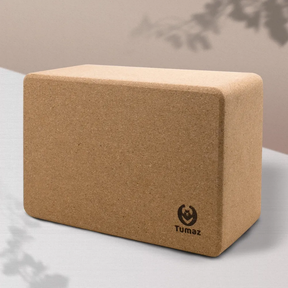 【Tumaz 月熊】軟木瑜珈磚 70D(瑜伽輔助)