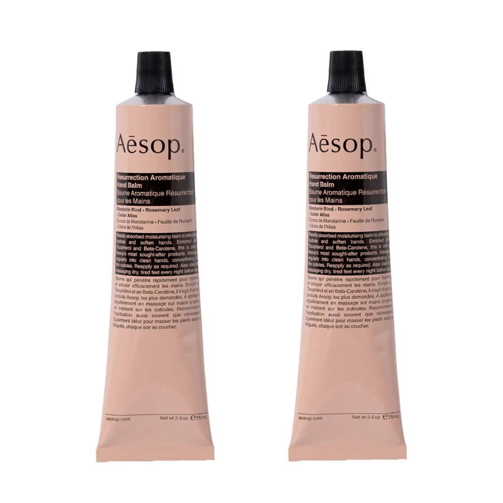 【Aesop】賦活芳香護手霜 75ml 2入組