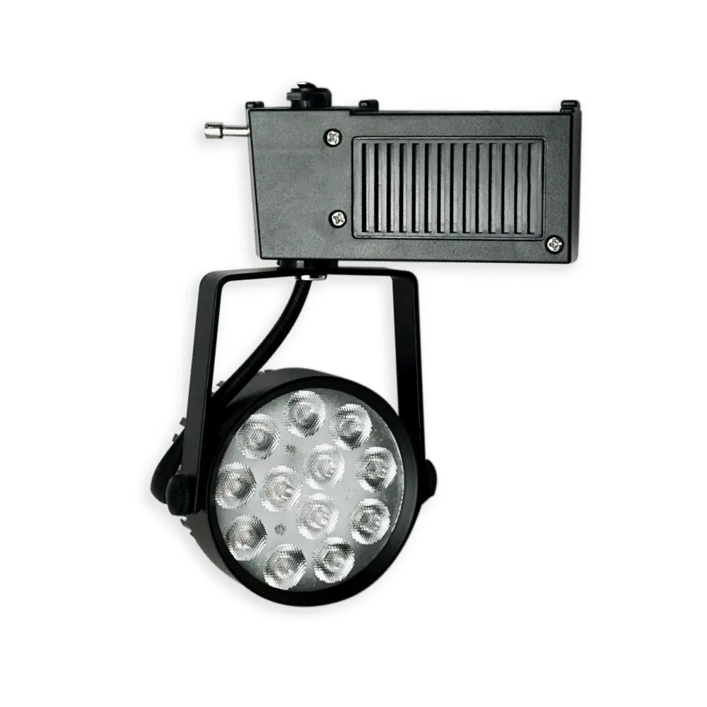 【spirit 電精靈】4入組 LED 12W 12珠 全電壓 全光譜 高演色 黑殼 LED軌道燈