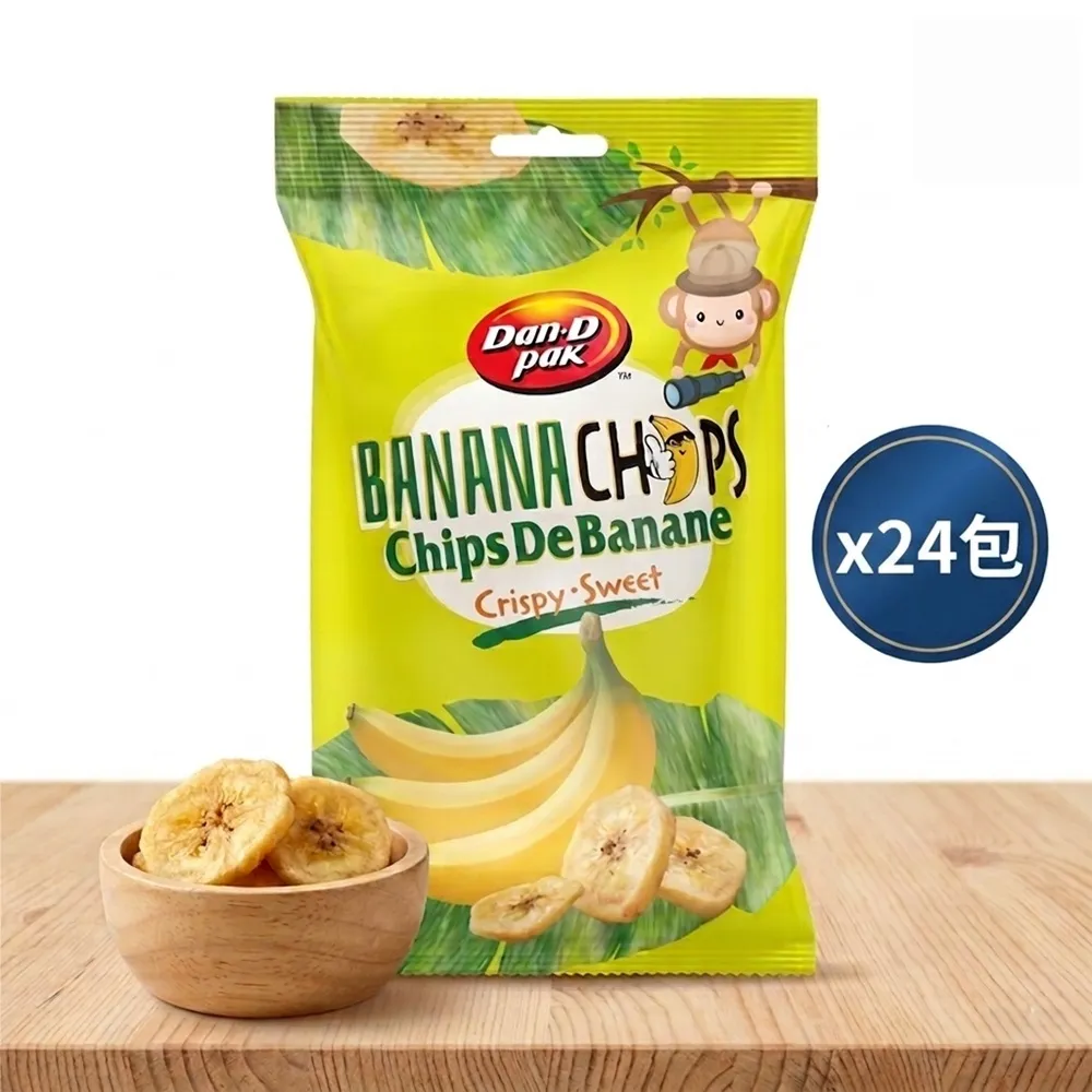 【Dan-D Pak】香蕉脆片150g*24包