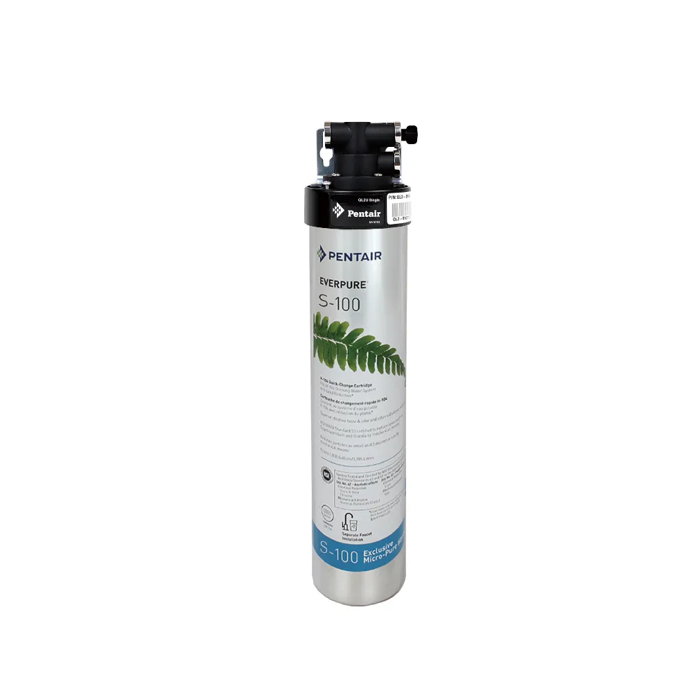 【濱特爾】S100標準家用型淨水器( S-100平行輸入濾心 + 原廠淨水器濾頭座 + 到府安裝 )