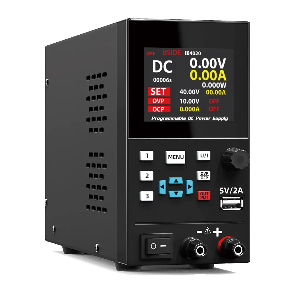 【BSIDE 艾默】300W/40V/20A 可調式直流電源供應器(I84020/編碼器調節/modbus協議)