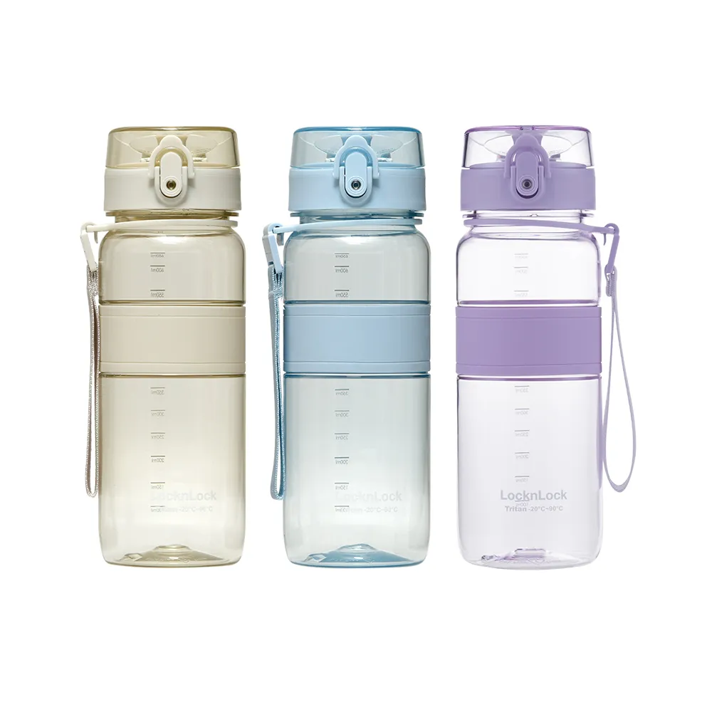 【LocknLock 樂扣樂扣】官方直營 Tritan優質彈蓋提帶水壺 650ml