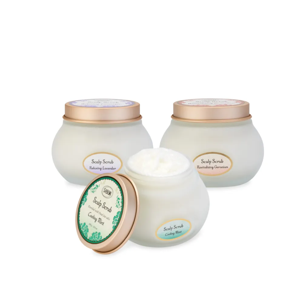 【SABON】官方直營 死海鹽頭皮磨砂膏300g(香味任選)