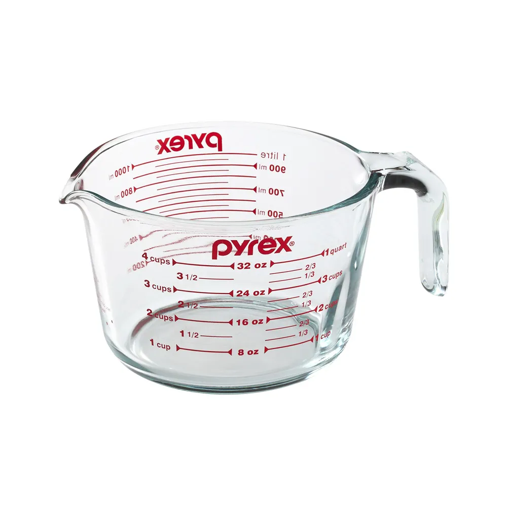 【CorelleBrands 康寧餐具】單耳量杯1000ml