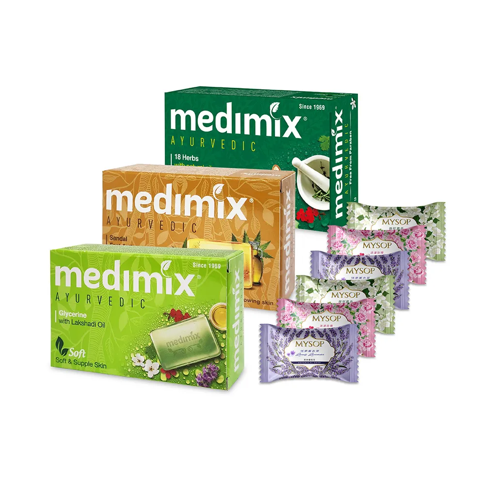 【Medimix】皇室藥草浴美肌皂125gX42入(平行輸入)檀香/草本/寶貝