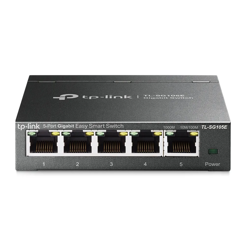 【TP-Link】TL-SG105E 5埠Gigabit簡易智慧型交換器