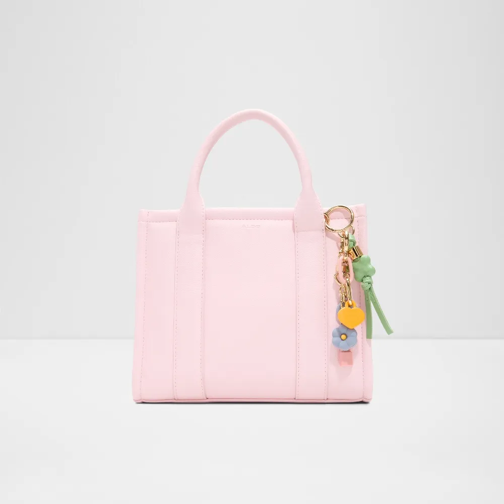 【ALDO】HYPERTMC04-可愛吊飾手提肩背包(粉紅色)