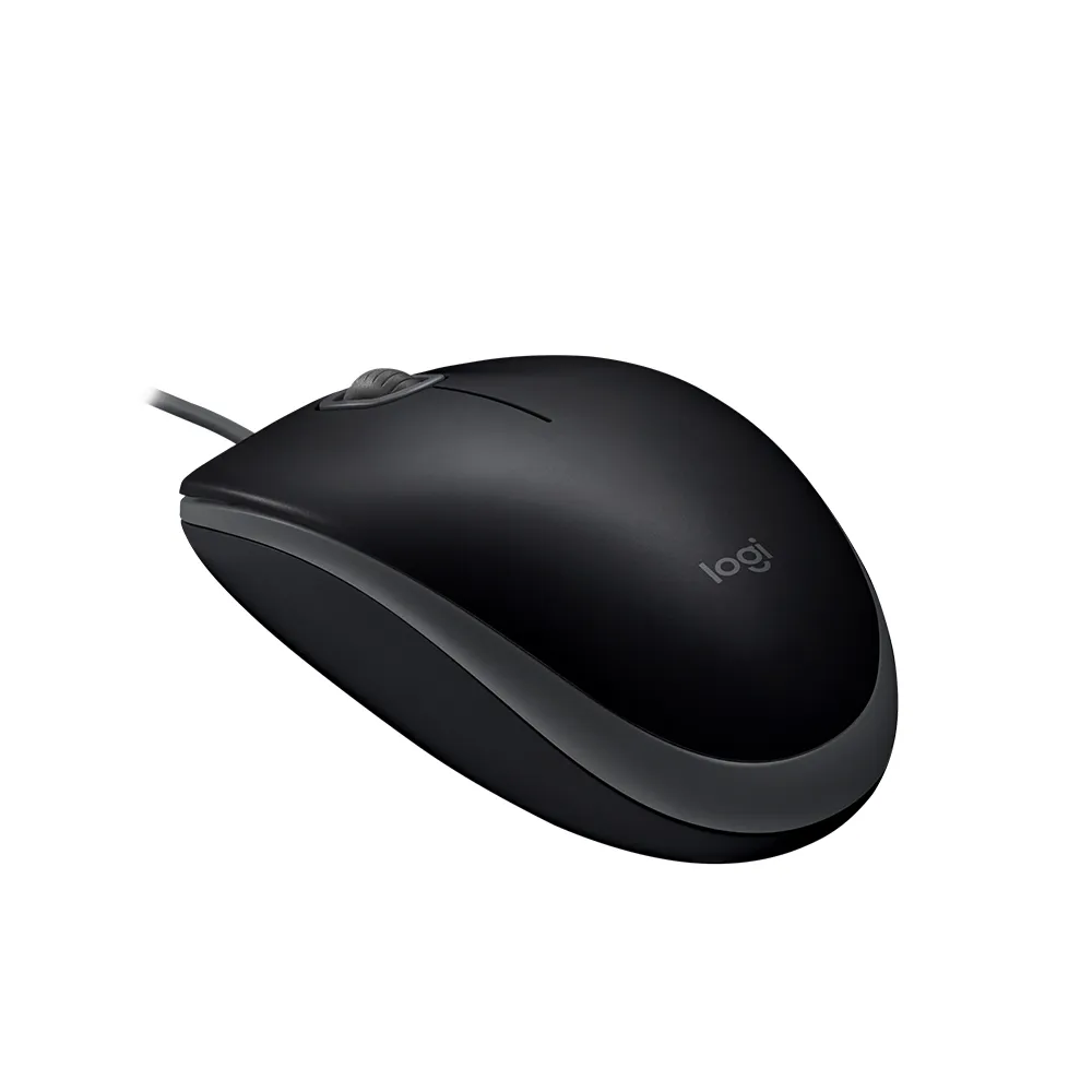 【Logitech 羅技】M110 靜音有線滑鼠(New)