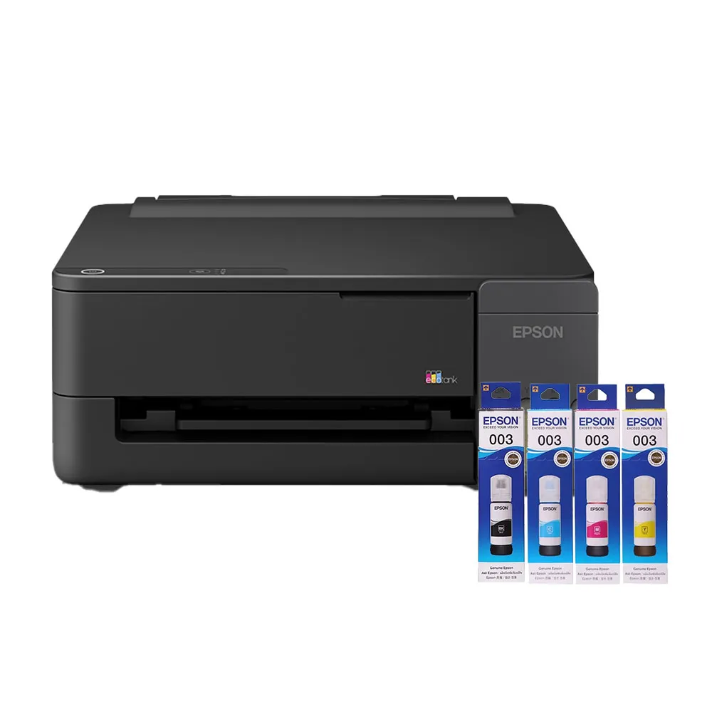【EPSON】官方直營 搭1組1黑3彩墨水★L1310 高速單功能連續供墨印表機