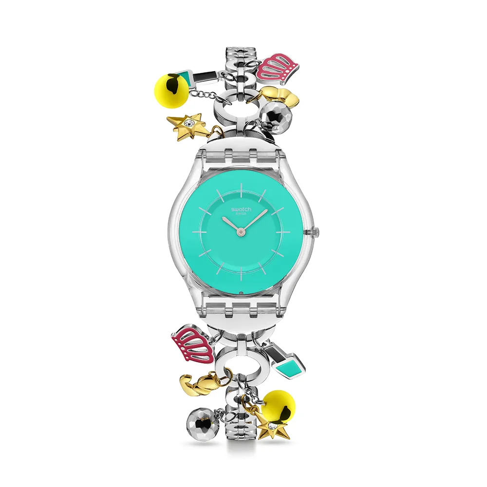 【SWATCH】MOTHER LIKE NO OTHER 超薄手錶/女錶/瑞士製造 SS08Z106G (34mm)