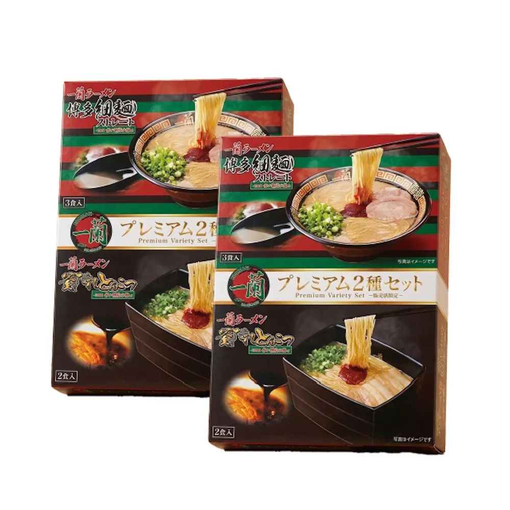 一蘭拉麵 雙重風味套裝組x2盒