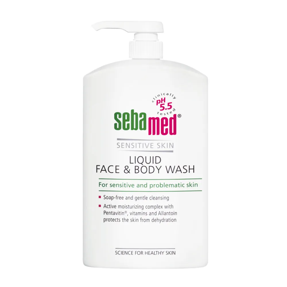 【SEBAMED 施巴】潔膚露 1000ml(總代理)
