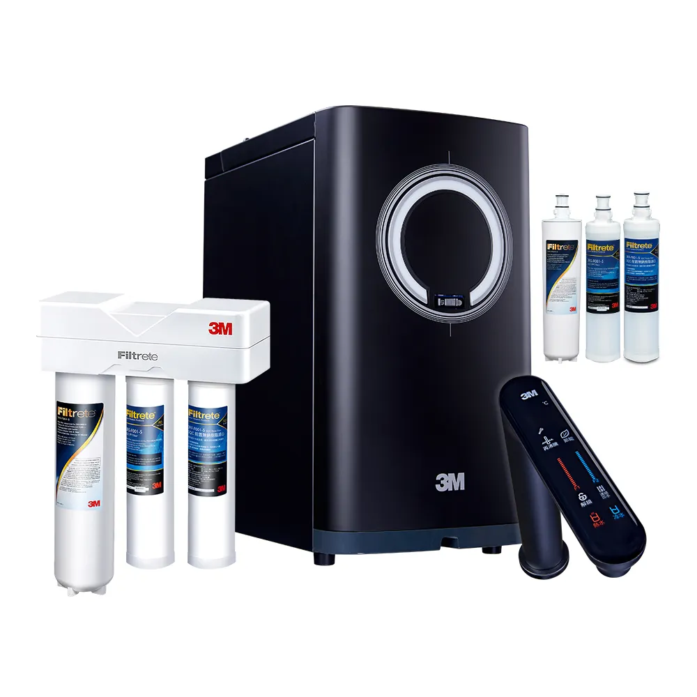 【3M】3M HEAT3000變頻觸控式熱飲機雙溫淨水組-搭配S301淨水器(再送三道濾心+原廠安裝)